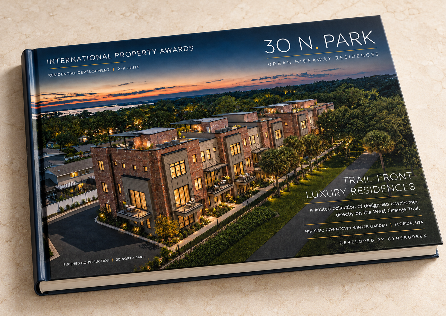 Book presentation of the award-winning 30 North Park development in Winter Garden
